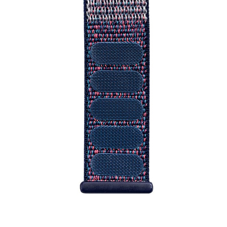 Crong Nylon - Pasek sportowy do Apple Watch 38/40/41/42 mm (Midnight Blue)