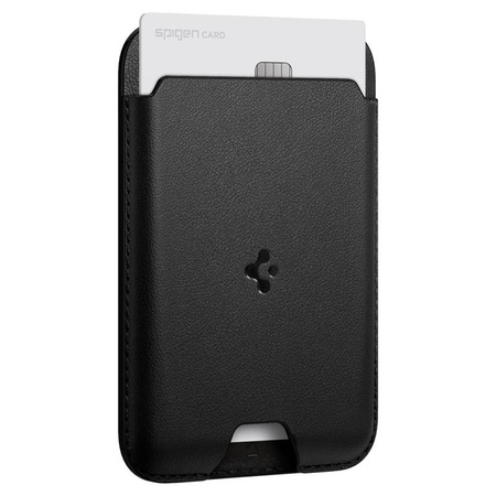 Spigen Valentinus Pro MagSafe - Portfel magnetyczny (Black)