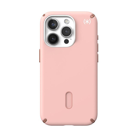 Speck Presidio2 Pro ClickLock & MagSafe - Etui iPhone 15 Pro (Dahlia Pink/Rose Copper)