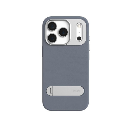 Moshi Kameleon MagSafe - Etui iPhone 17 Pro z funkcją podstawki (Dusk Blue)