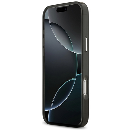 Karl Lagerfeld IML Aquarelle Karl & Choupette & Logo MagSafe - Etui iPhone 17 Pro (czarny)