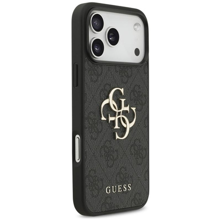 Guess 4G Strap 4G Classic Logo - Etui iPhone 17 Pro Max (czarny)