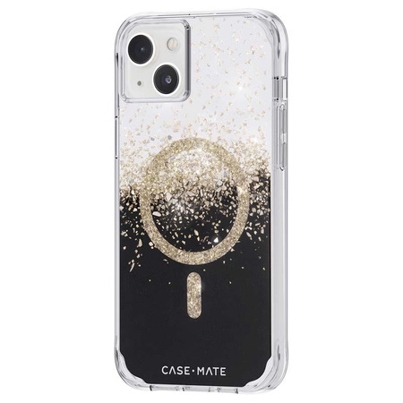 Case-Mate Karat MagSafe - Etui iPhone 14 Plus zdobione onyksem (Onyx)