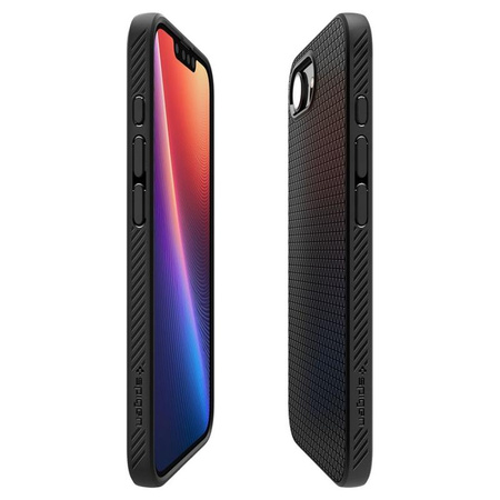Spigen Liquid Air - Etui do iPhone 16e (Matte Black)