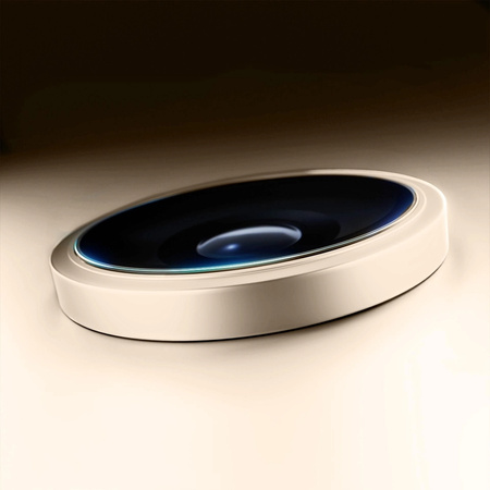 3mk HARDY Lens Protection Pro - Szkło na obiektyw aparatu iPhone Air (Titanium Gold)