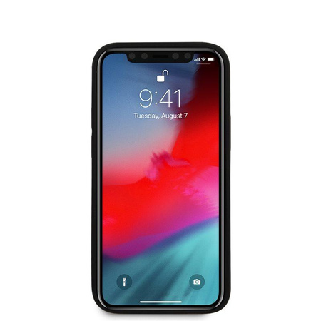 Guess Saffiano V - Etui iPhone 12 Mini (różowy)