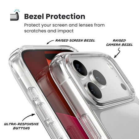 Speck Presidio Perfect-Clear - Etui iPhone 17 Pro Max (Clear)