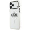 Karl Lagerfeld IML Choupette Sketch Logo MagSafe - Etui iPhone 17 Pro (przezroczysty)