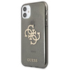 Guess Glitter 4G Big Logo - Etui iPhone 11 (czarny)