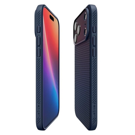 Spigen Liquid Air - Etui do iPhone 17 Pro Max (Navy Blue)