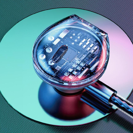 WEKOME YB08 Blackin Series - Słuchawki przewodowe HiFi USB-C (Zielony)