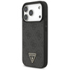 Guess 4G Strap Triangle Logo MagSafe - Etui do iPhone 17 Pro (czarny)