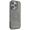 Karl Lagerfeld IML Rhinestones Karl Head - Etui do iPhone 16 Pro (czarny)