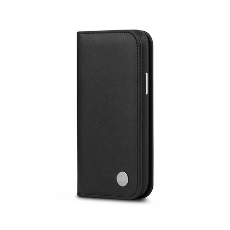 Moshi Overture - Etui 3w1 z klapką iPhone 13 mini (antybakteryjne NanoShield™) (Jet Black)