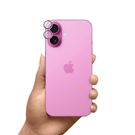 3mk HARDY Lens Protection Pro - Szkło na obiektyw aparatu iPhone 17 (Light Purple)