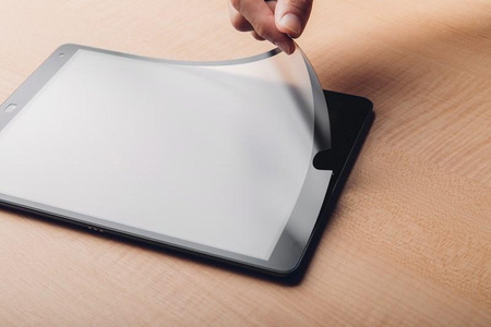 Moshi iVisor AG - Ochronna folia anty-refleksyjna iPad 10.2" (2021 / 2020 / 2019) / Air & Pro 10.5" (biała ramka)