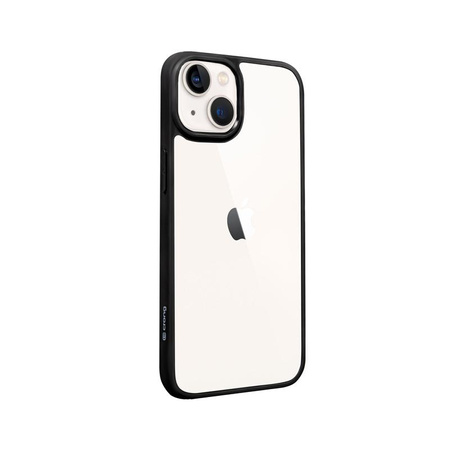 Crong Clear Cover - Etui iPhone 13 (czarny)