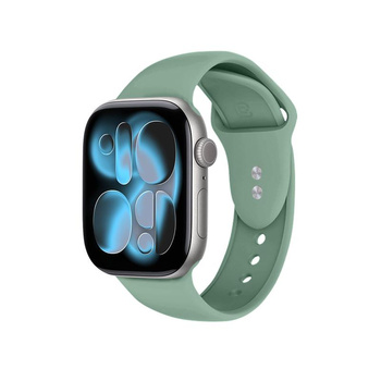 Crong Liquid - Pasek do Apple Watch 38/40/41/42mm (szałwiowy)
