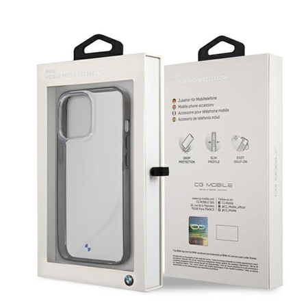 BMW Signature Edges - Etui iPhone 13 Pro Max (przezroczysty)