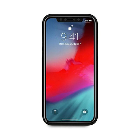 Karl Lagerfeld PU Leather Karl & Choupette Embossed - Etui iPhone 12 / iPhone 12 Pro (czarny)