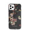 Guess Flower Shiny Collection N4 - Etui iPhone 11 Pro Max (Black)