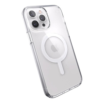 Speck Presidio Perfect-Clear + MagSafe – Etui iPhone 13 Pro Max / 12 Pro Max z powłoką MICROBAN (Clear)