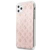 Guess 4G Peony Solid Glitter - Etui iPhone 11 Pro Max (różowy)