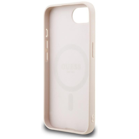 Guess 4G Small 4G and Classic MagSafe - Etui do iPhone 16e (różowy)