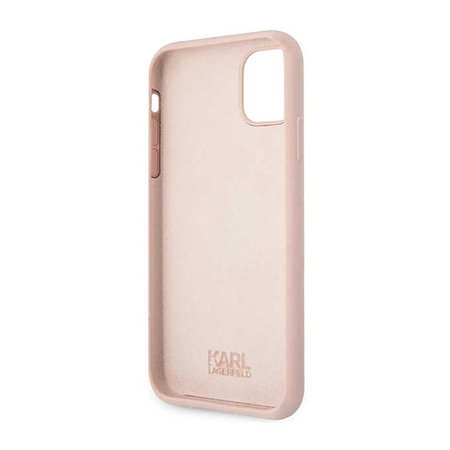 Karl Lagerfeld Silicone NFT Choupette - Etui iPhone 11 (różowy)