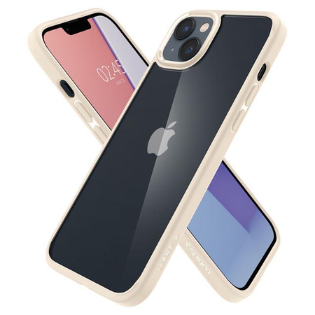Spigen Ultra Hybrid - Etui do iPhone 14 (Beżowy)