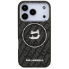 Karl Lagerfeld IML Choupette Head Logo MagSafe - Etui iPhone 17 Pro (czarny)