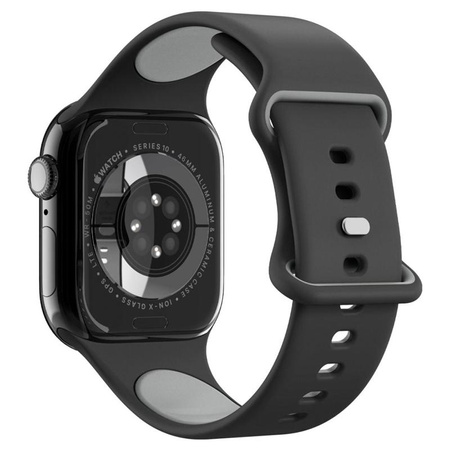 Spigen Nano Pop - Pasek do Apple Watch 44/45/46/49 mm (Black Sesame)
