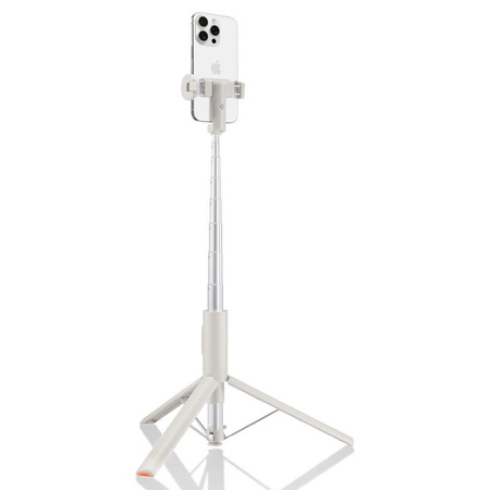 Spigen S541W Bluetooth Selfie Stick Tripod - Statyw na smartfon / uchwyt selfie stick (Dune Beige)