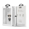 Karl Lagerfeld Iconic Karl - Etui iPhone 11 Pro Max (Silver Glitter)