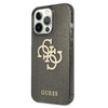 Guess Glitter 4G Big Logo - Etui iPhone 13 Pro (czarny)