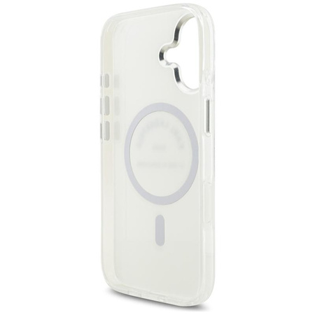 Karl Lagerfeld IML Karl RSG Logo MagSafe - Etui iPhone 17 (przezroczysty)