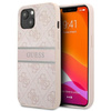 Guess 4G Printed Stripe - Etui iPhone 13 Mini (różowy)