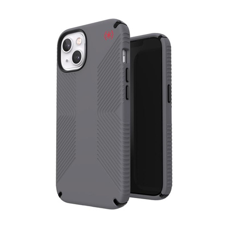 Speck Presidio2 Grip - Antypoślizgowe etui iPhone 13 (Graphite Grey/Black)
