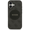 Guess 4G Circle Classic Logo MagSafe - Etui iPhone 17 (czarny)