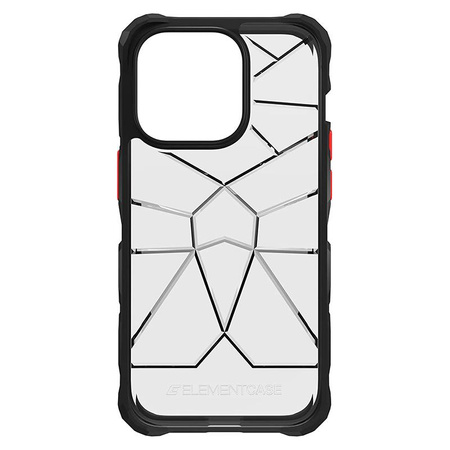 Element Case Special Ops X5 - Pancerne etui iPhone 14 Pro Max (Mil-Spec Drop Protection) (Clear/Black)