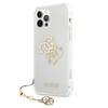 Guess 4G Big Logo Charm - Etui iPhone 12 Pro Max (złoty charms)