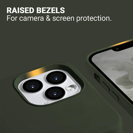 Crong Color Cover - Etui iPhone 13 (zielony)