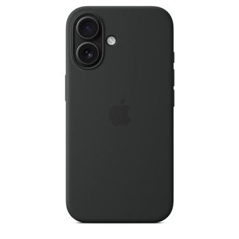 Apple Silicone Case - Silikonowe etui z MagSafe do iPhone 16 (czarny)