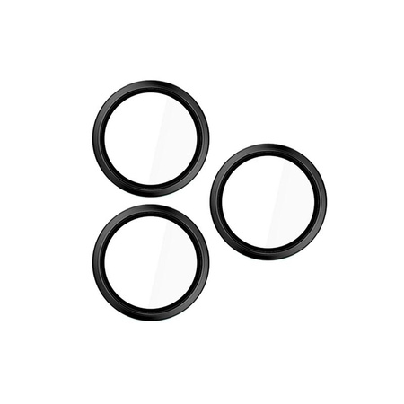 3mk HARDY Lens Protection Pro - Szkło na obiektyw aparatu iPhone 17 Pro / iPhone 17 Pro Max (Black)
