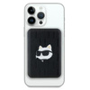 Karl Lagerfeld Choupette Head Pin MagSafe - Power Bank indukcyjny 5000 mAh 15W (czarny)
