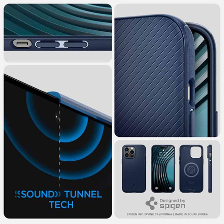 Spigen Mag Armor – Etui do iPhone 14 Pro (Granatowy)