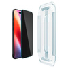 Spigen GLAS.TR EZ FIT Privacy 2-Pack - Szkło hartowane z filtrem prywatyzującym do iPhone Air (2 sztuki)