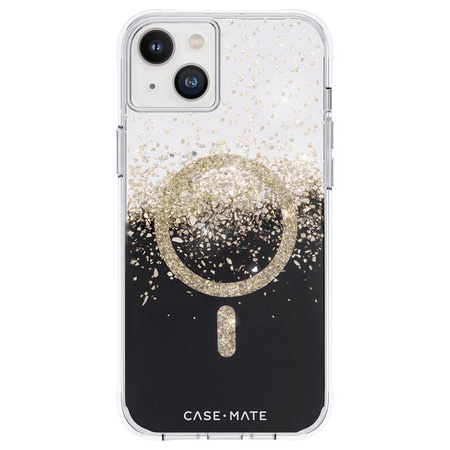 Case-Mate Karat MagSafe - Etui iPhone 14 Plus zdobione onyksem (Onyx)