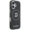 Karl Lagerfeld IML Choupette Head Logo MagSafe - Etui iPhone 17 (czarny)