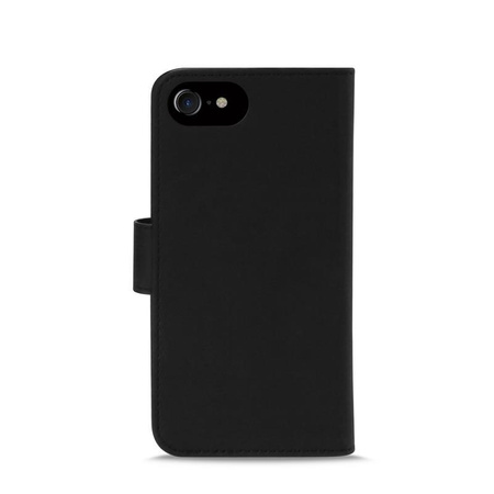 PURO Wallet Detachable - Etui 2w1 iPhone SE (2022 / 2020) / 8 / 7 / 6s (czarny)